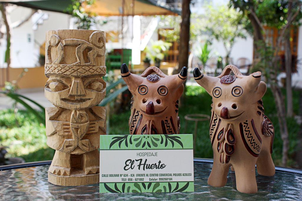 El Huerto Hostel Ика Екстериор снимка